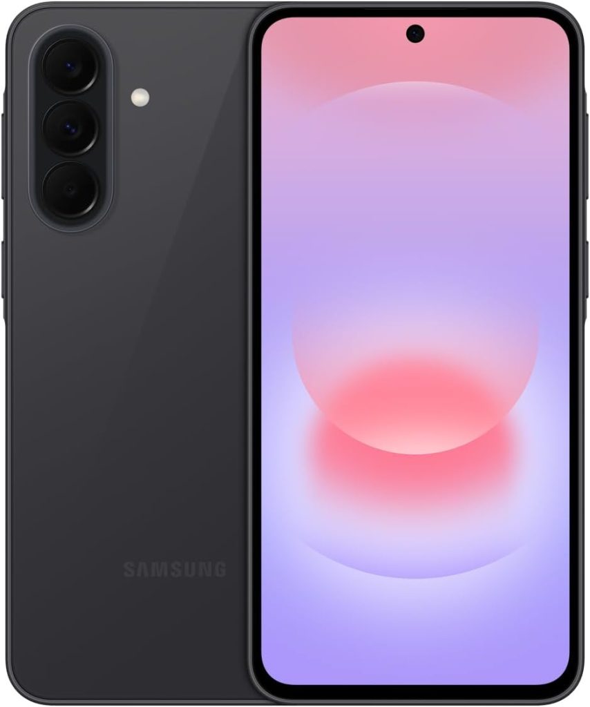 Samsung Galaxy A37 5G 256GB Unlocked Smartphone, AMOLED Display, Triple Camera, IP68 Water Resistant, 5000mAh Battery, Awesome Charcoal, 1-Year US Warranty