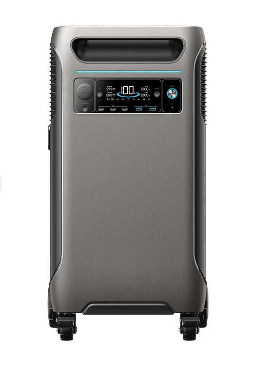 Anker SOLIX F3800 Portable Power Station 3840Wh LiFePO4 Solar Battery Generator 6000W Whole Home Backup