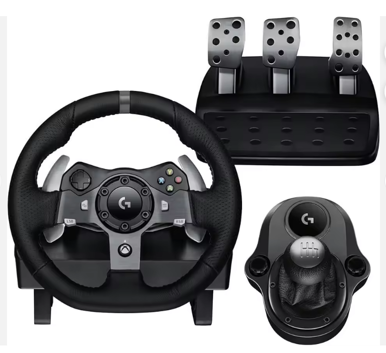 Logitech G920 Driving Force Racing Wheel and Pedals for Xbox & Pedals
