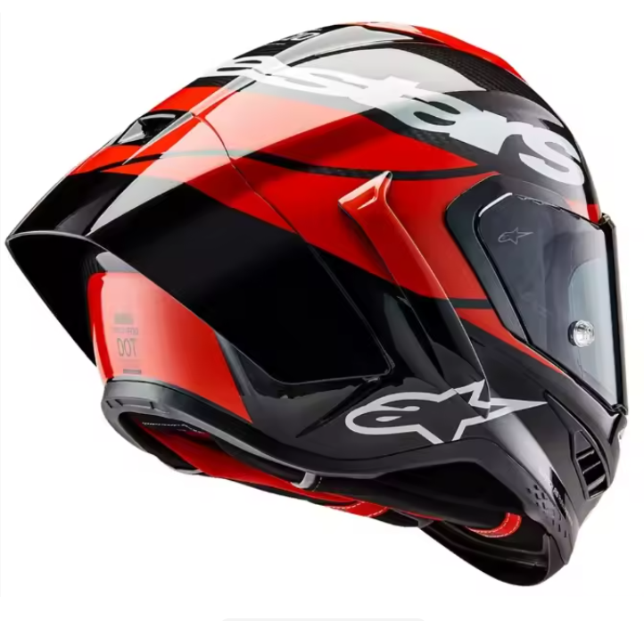 Alpinestars Supertech R10 Element Carbon Fiber Full-Face Motorcycle Racing Helmet