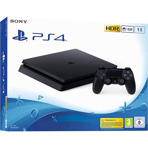 Sony PlayStation 4 Slim 1TB Console - Jet Black - Image 2
