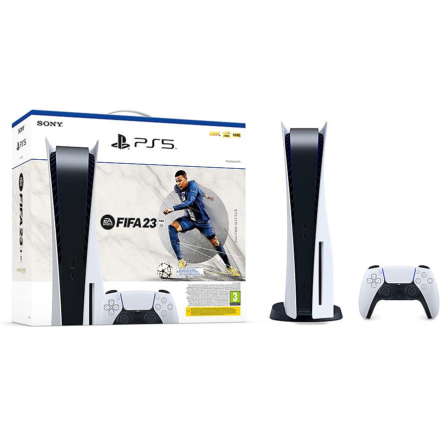 Sony PlayStation 5 Blu-ray Edition 825GB – EA SPORTS FIFA 23 Bundle, White - Image 2