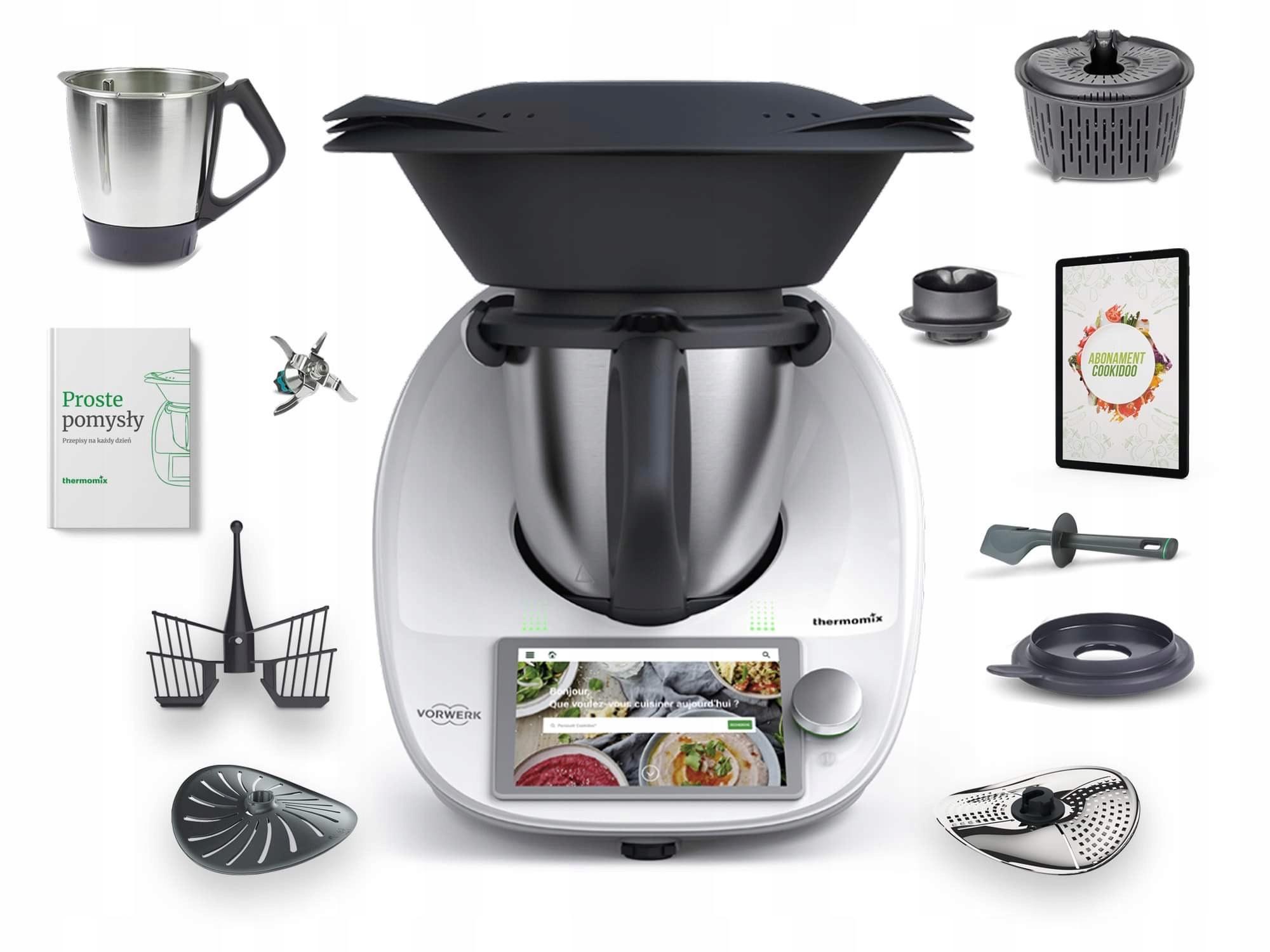 Vorwerk Thermomix TM6 Smart Cooking Machine – White/Black - Image 4